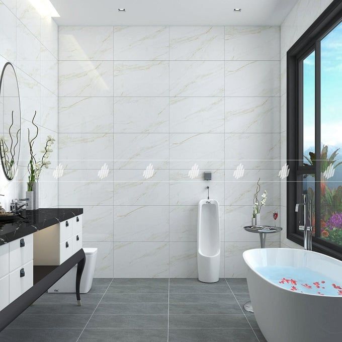 Gạch ceramic cao cấp kháng khuẩn CLOUD004-H+ - 40x80