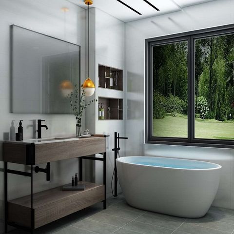  Gạch ceramic cao cấp kháng khuẩn FAME014-H+ - 40x80 