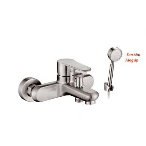  Bộ củ - dây - tay sen (tăng áp) nóng lạnh inox 304 KS - 5126 