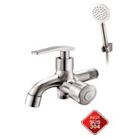  Bộ củ - dây - tay sen lạnh inox 304 KS - 5601TS 