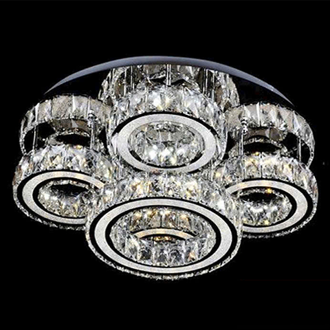  Đèn Mâm Pha Lê Hiện Đại MKPL_114 