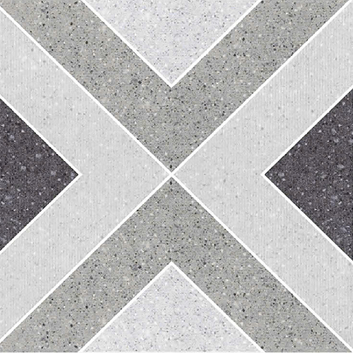 Gạch lát nền men mờ hoa văn khuôn xéo TK-GFZN - 30x30