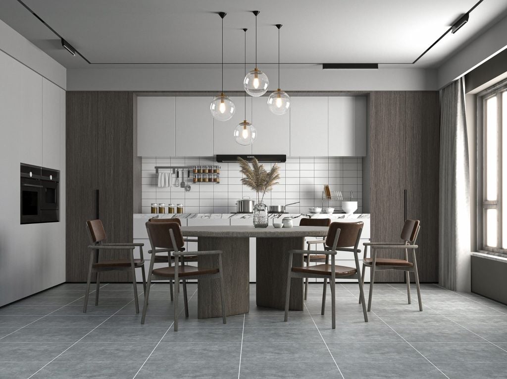 Gạch ốp lát đá mờ vân đá xám đậm MOMENT011 - 60x60