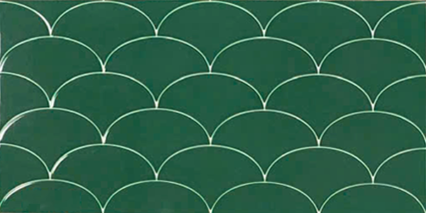Gạch trang trí men bóng hoa văn vẩy cá xanh NMDX  - 30x60