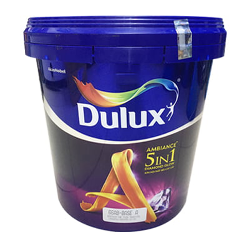 Sơn nội thất cao cấp Dulux 5in1 Pearl Glow Bóng mờ 66A