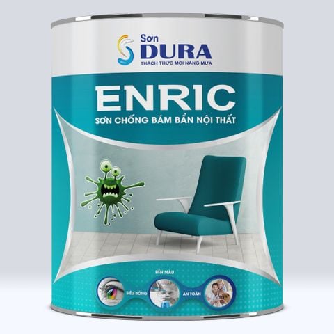  Sơn nội thất cao cấp Enric Chống Bám Bẩn 