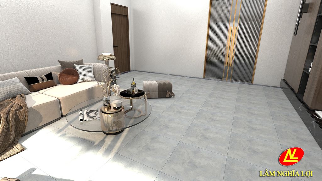 Gạch lát nền đá mờ xám vân N-A-XNZDF - 60x60