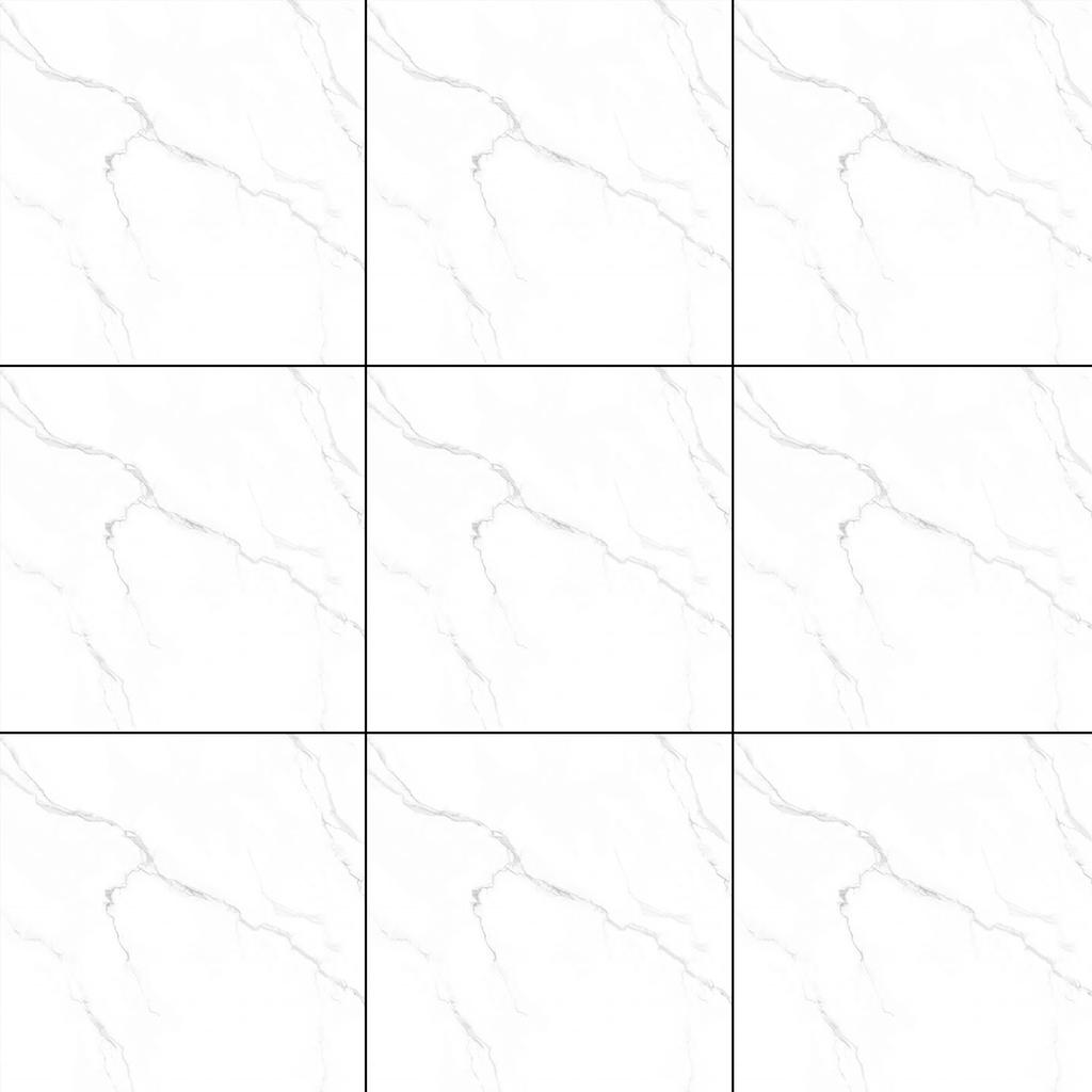 Gạch ốp lát đá bóng kính trắng vân khói VVFM  - 80x80