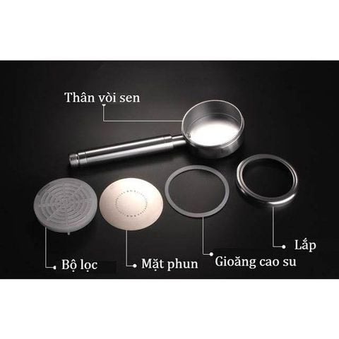  Bộ dây tay sen inox 304 bóng gương 916B 