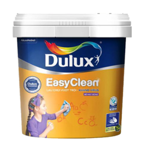  Sơn nội thất Dulux Easyclean lau chùi vượt trội kháng Virus bề mặt bóng 99AB 