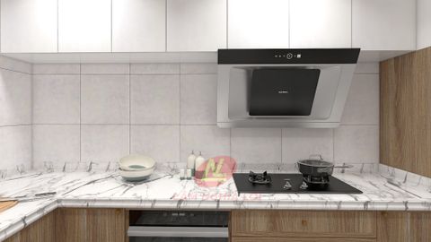  Gạch ốp lát đá mờ vân đá xám trắng THACHANH001 - 40x40 