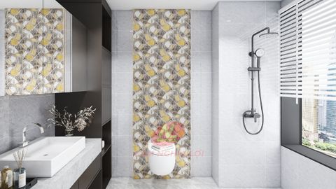  Gạch ốp lát đá bóng kính trang trí sỏi đá SG-GGVDNN - 30x30 