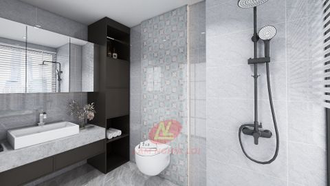  Gạch ốp lát đá bóng kính trang trí ô vuông hoa hồng SG-GXZFH - 30x30 