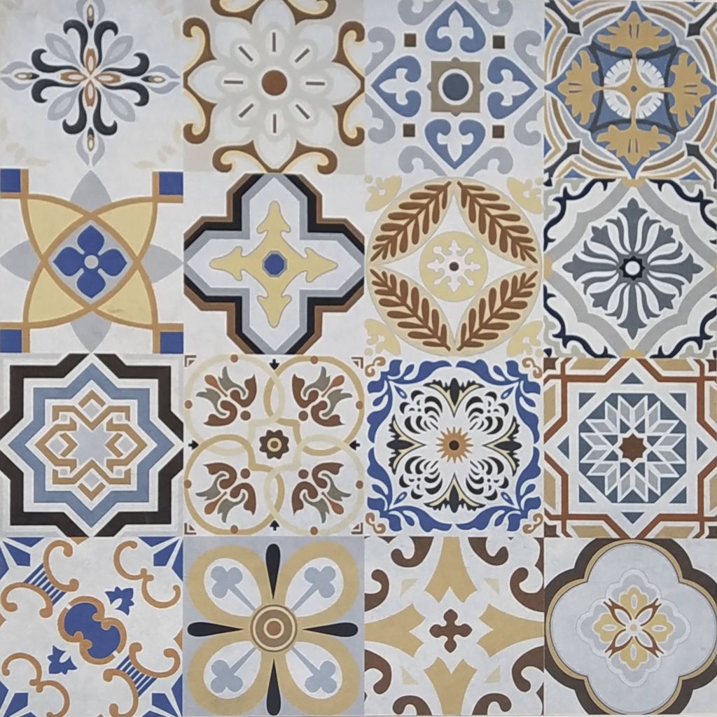 Gạch ốp lát đá mờ hoa văn BC-NNZT-H - 60x60