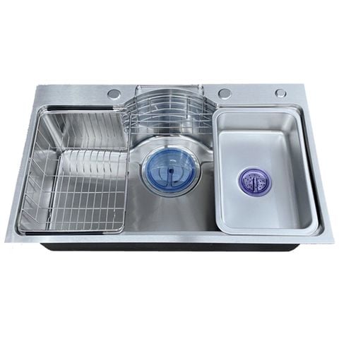  Chậu Rửa Chén Inox 1 hộc BG - 7546CHQ 