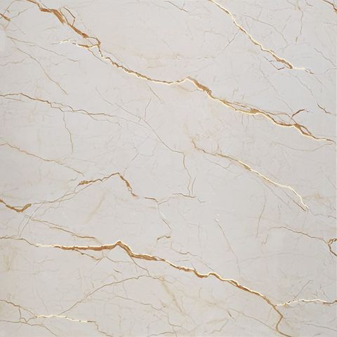  Gạch ốp lát đá bóng kính vàng gân khắc kim KH-VVZZT - 80x80 