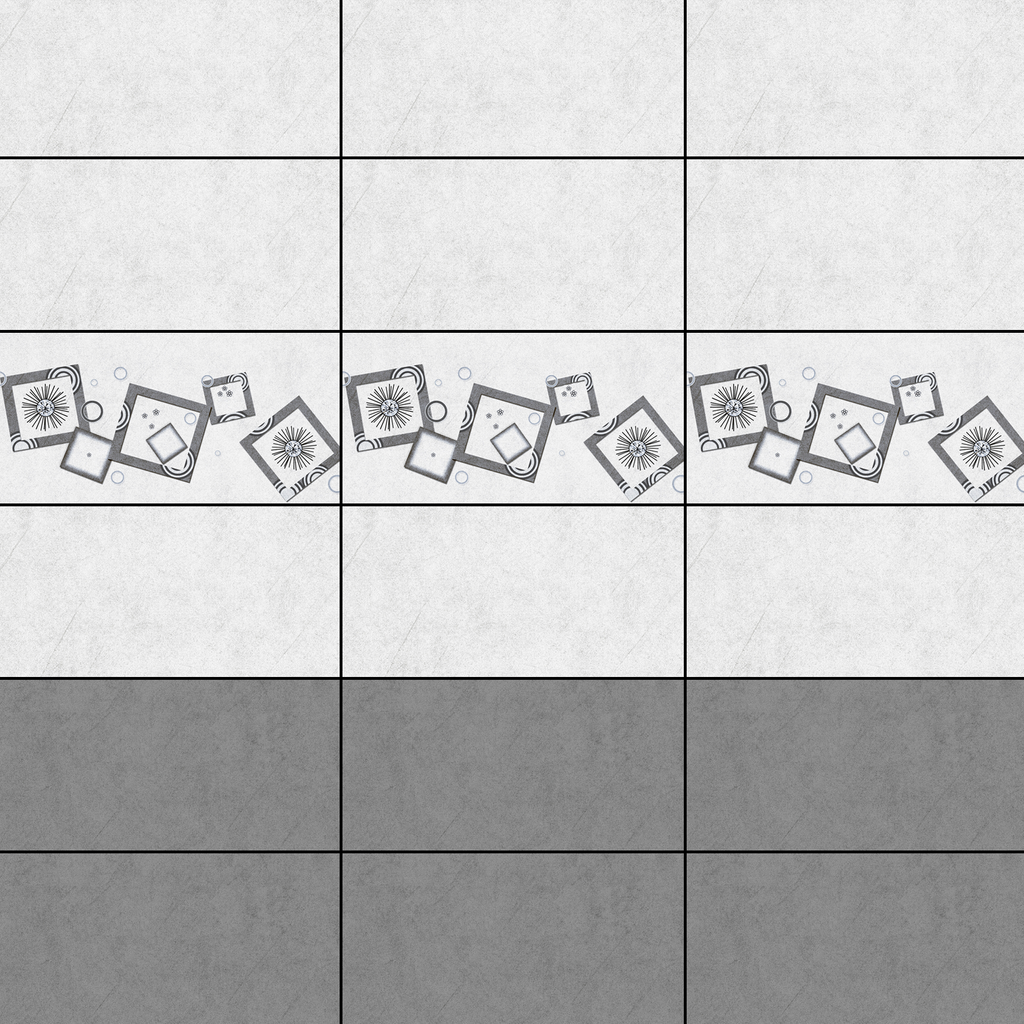 Gạch ốp men bóng vân đá xám điểm hoa văn KTM- GXVM - 30x60