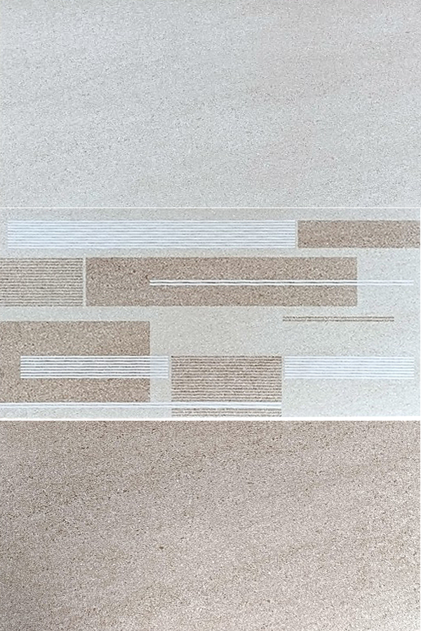 Gạch ốp tường đá mờ vân đá vàng điểm hoa văn M-GNDZV - 30x60