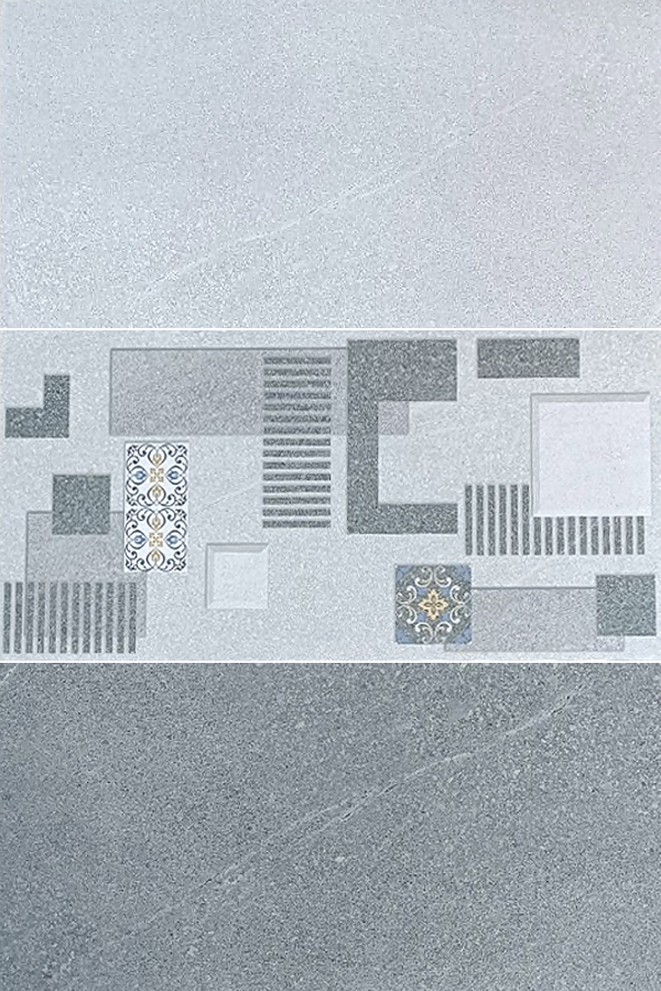 Gạch ốp tường đá mờ vân đá xám điểm hoa văn M-GNDDZ - 30x60