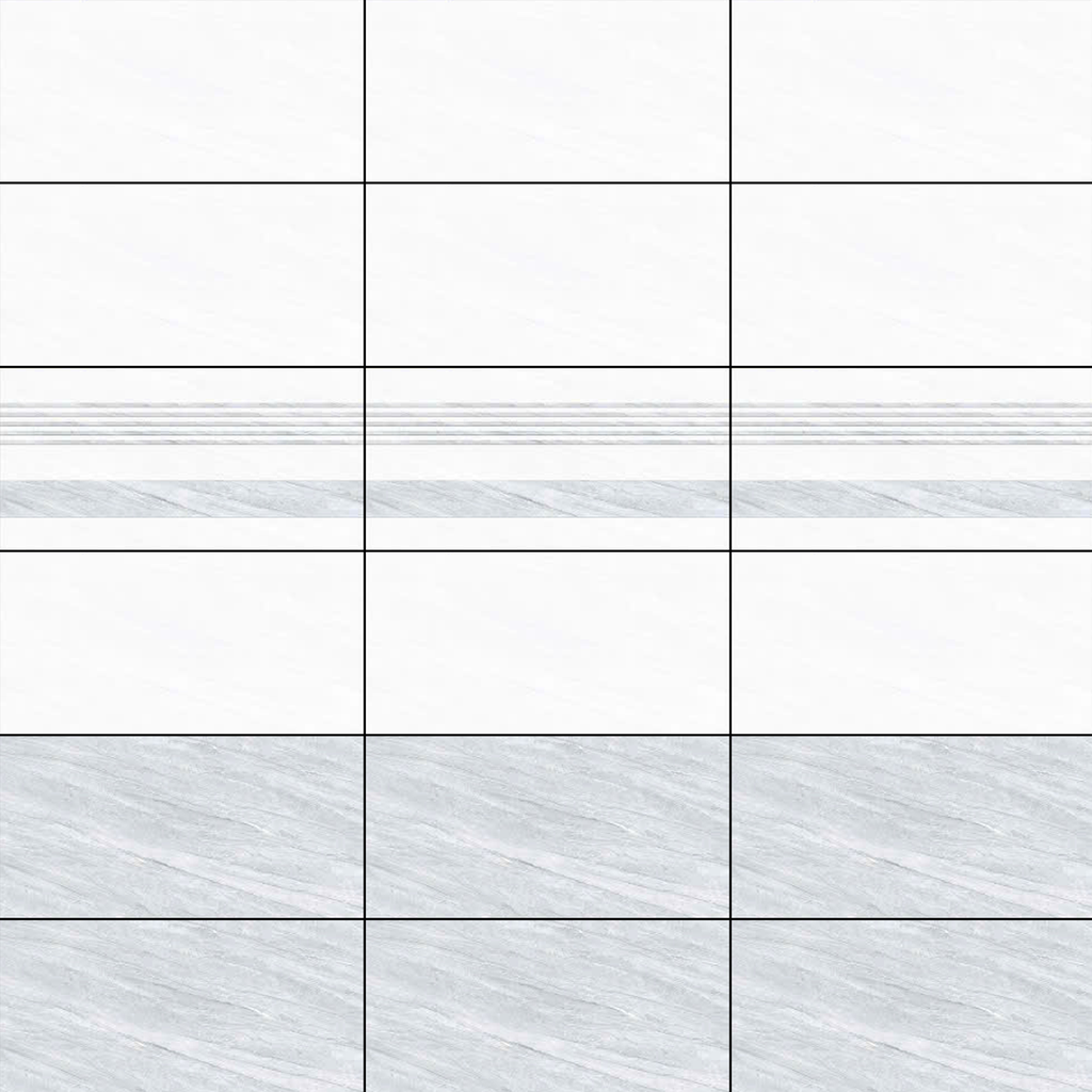 Gạch ốp men bóng vân mây xám điểm sọc TN-HVZF-S - 40x80