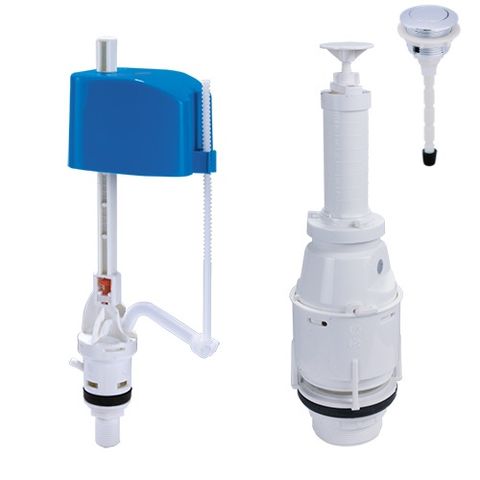  Bộ xả bồn cầu 2 khối 1 nút nhấn VS0603 