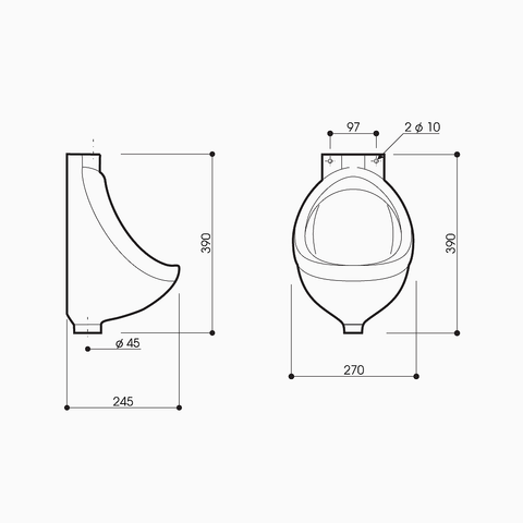  Bồn tiểu nam UT01 