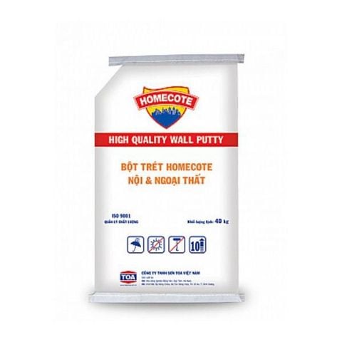  Bột trét ngọai thất TOA Homecote 