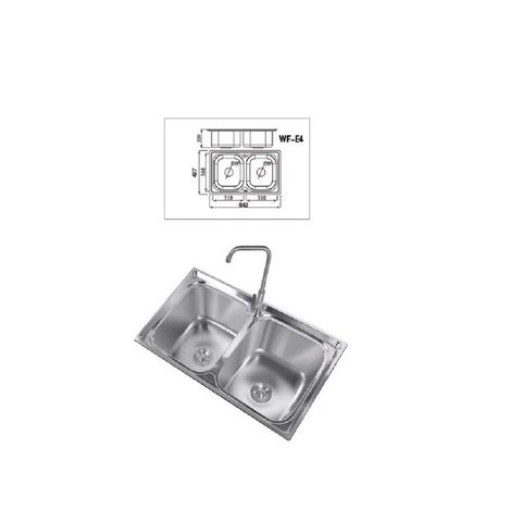  Chậu rửa chén 2 hộc inox 304 WF-E4 