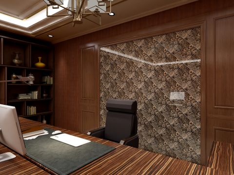  Gạch ốp lát đá bóng kính trang trí gỗ nâu SG-GXZZV - 30x30 