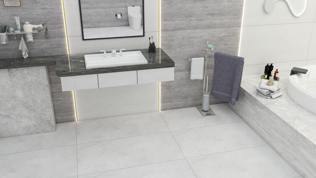 Gạch ốp lát đá mờ xám trắng MF-DFZZD - 60x120