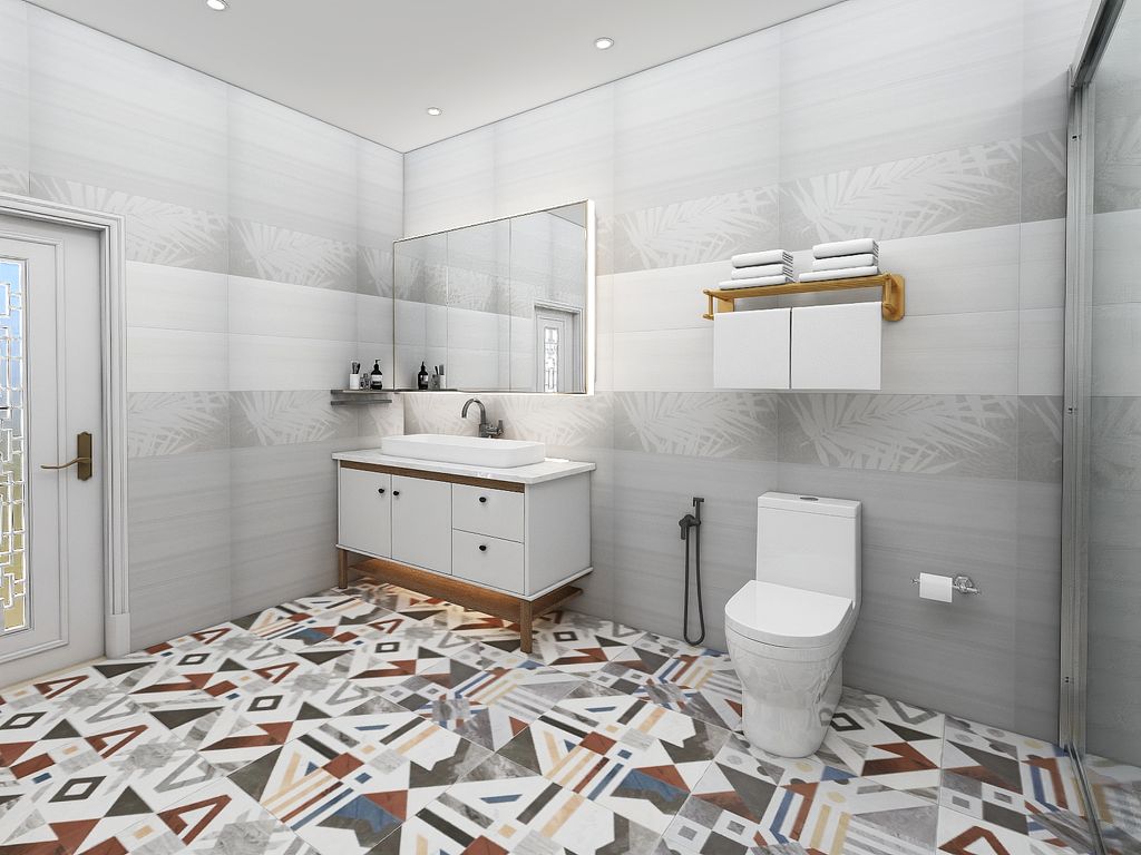 Gạch ốp lát đá mờ hoa văn BC-NNDF-H - 60x60