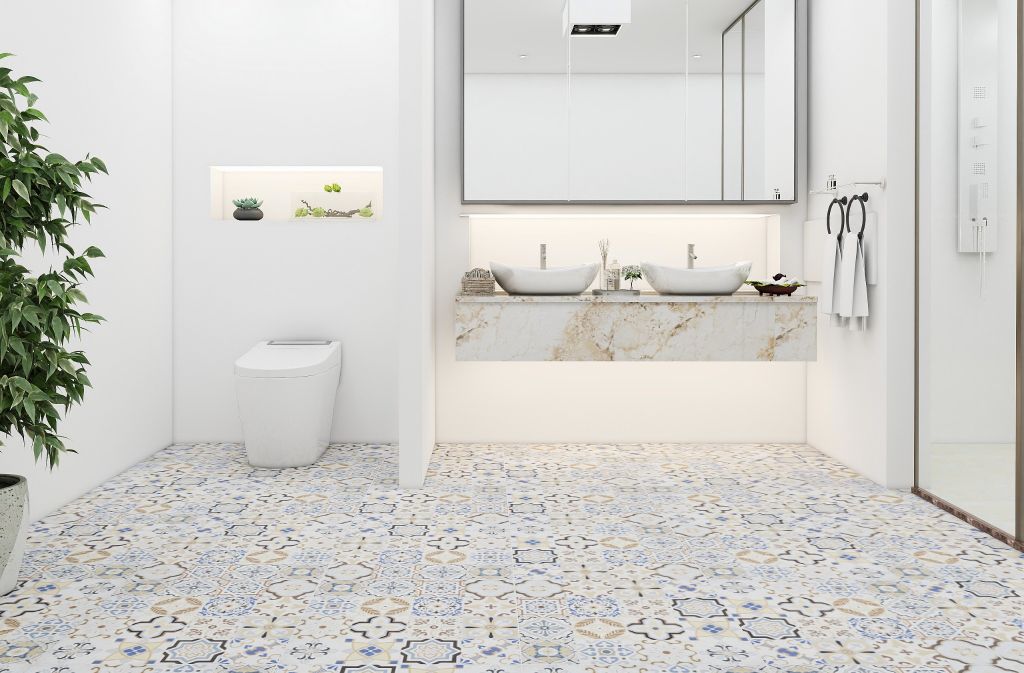 Gạch ốp lát đá mờ hoa văn BC-NNZT-H - 60x60