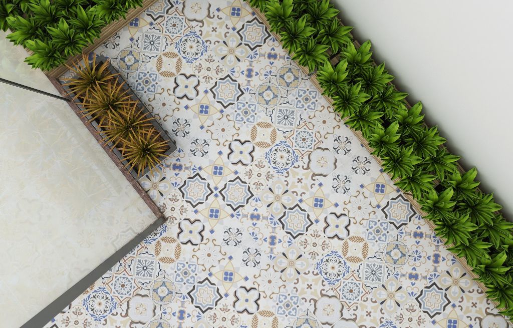 Gạch ốp lát đá mờ hoa văn BC-NNZT-H - 60x60