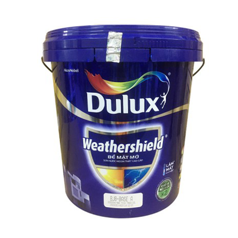  Sơn Dulux Weathershield Colour Protect bề mặt mờ E015 