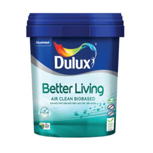 Sơn nội thất Dulux Easyclean Chống bám bẩn kháng virus bề mặt mờ E016M