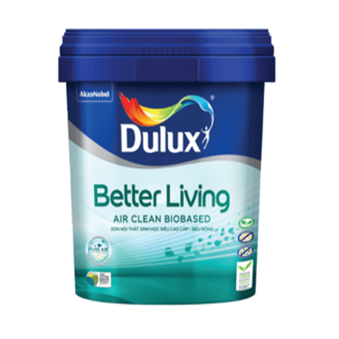  Sơn nội thất Dulux Easyclean Chống bám bẩn kháng virus bề mặt mờ E016M 