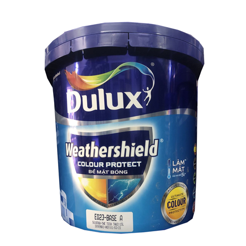 Sơn Dulux Weathershield Colour Protect bề mặt bóng E023