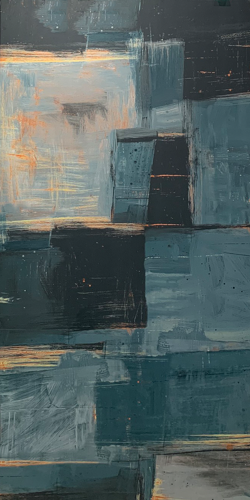 Gạch ốp lát đá mờ hoa văn xanh đen EDT-VDNZDH - 80x160