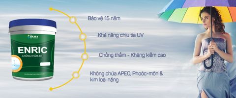  Chống thấm tường đứng Enric 2IN118L 