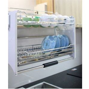  Giá bát đĩa nâng hạ inox EUI160 