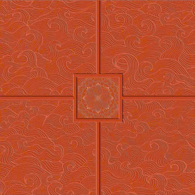 Gạch lát nền sân vườn cotto đỏ ZF-CT-HDM - 40x40