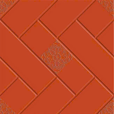 Gạch lát nền sân vườn cotto đỏ ZF-CT-HDH - 40x40