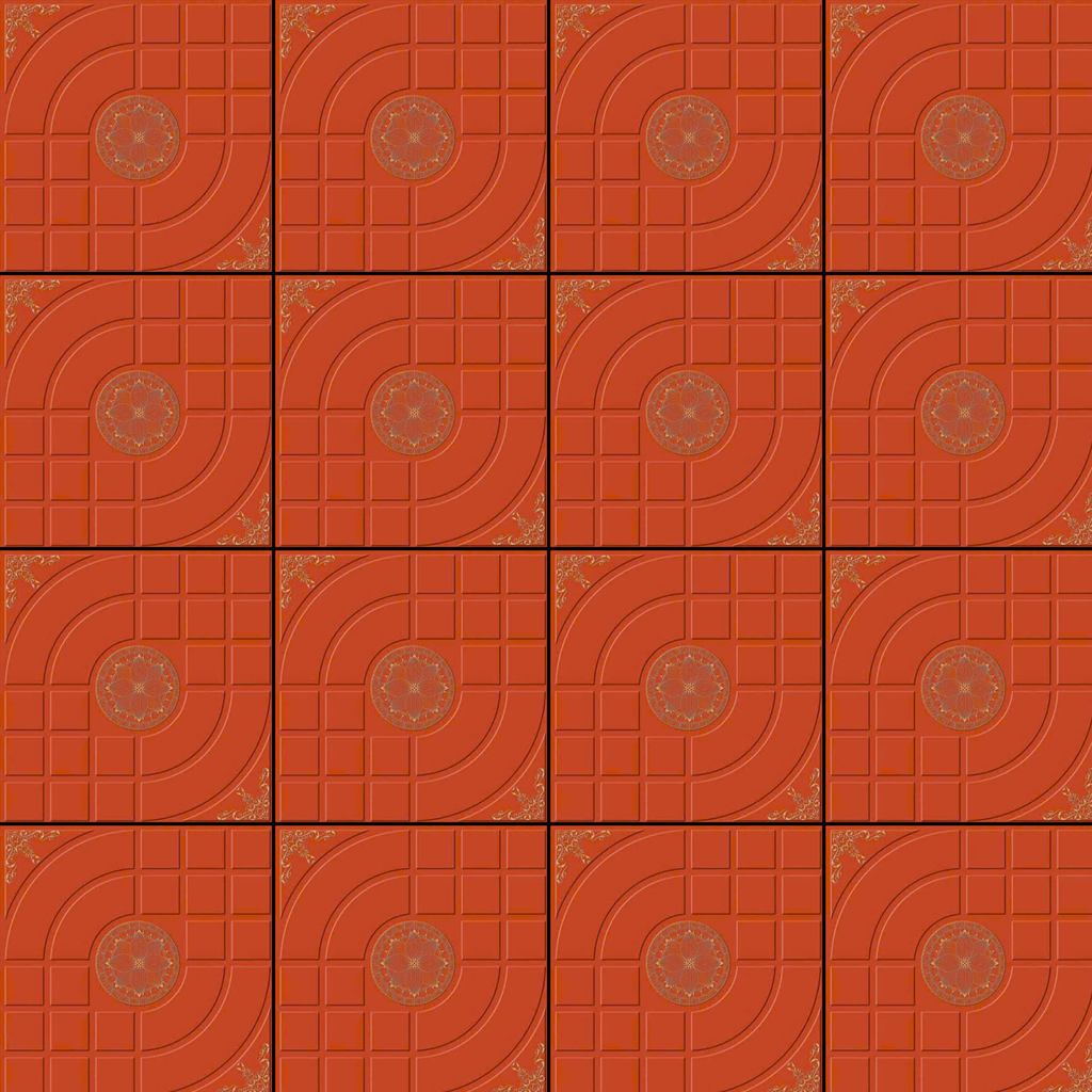 Gạch lát nền sân vườn cotto đỏ ZF-CT-HDD - 40x40