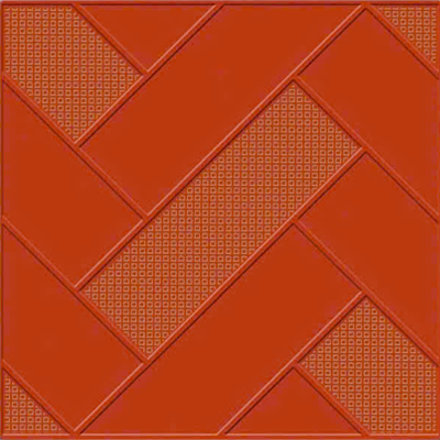 Gạch lát nền sân vườn cotto đỏ ZD-CT-HZH - 40x40