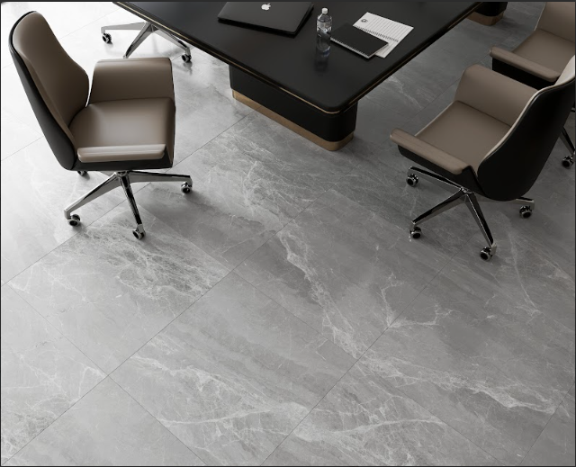 Gạch lát nền vân đá xám mờ GD-VZNZD-S - 80x80