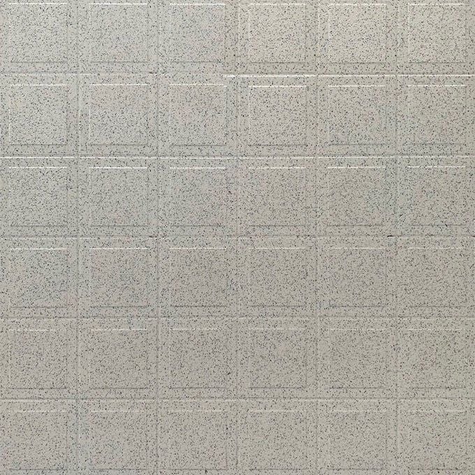 Gạch ốp lát đá đồng chất kem muối tiêu sỏi GD HZGZ - 40x40