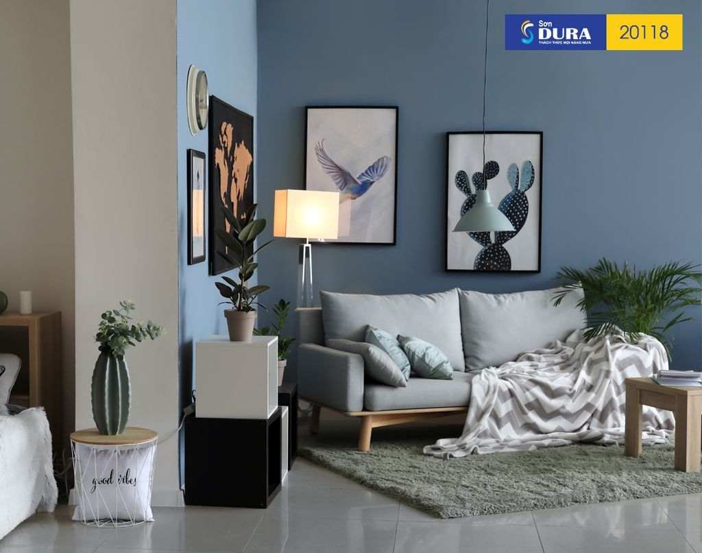 Màu xanh dương thể hiện đẳng cấp