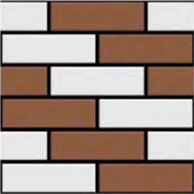 Gạch ốp lát nền men mờ sọc ô chữ nhật xám nâu HN-HHZT  - 40x40