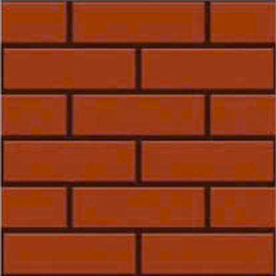 Gạch ốp lát nền men mờ sọc ô chữ nhật đỏ HN-HHDM  - 40x40