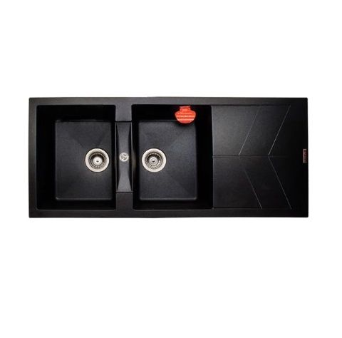  Chậu rửa chén 2 hộc 1 bàn đá Granite JAC1 